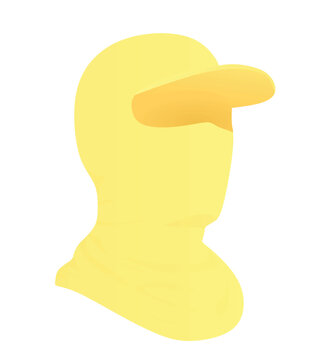 Yellow head cover gear. vector