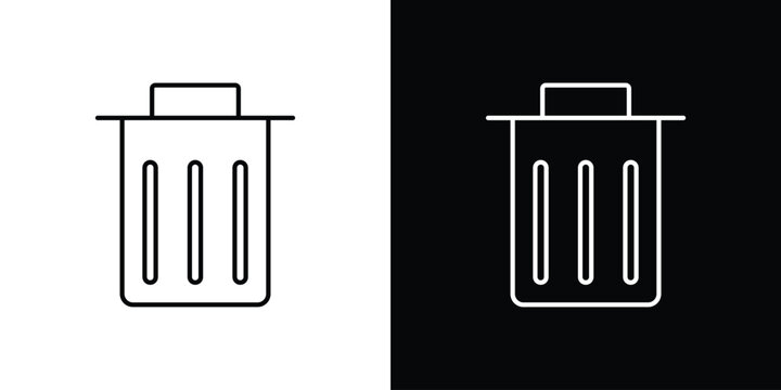 Delete icon design concept vector. EPS10