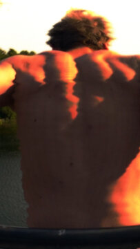 Vertical CRT TV Effect 01
