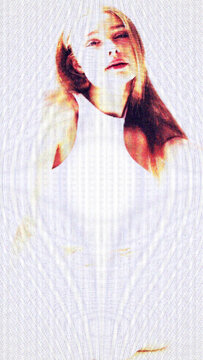 Vertical CRT TV Effect 06