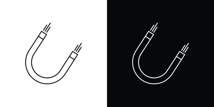 Magnet icon design concept vector. EPS10