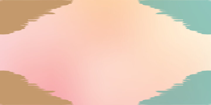 Abstract Pastel Gradient Background with Ikat Texture