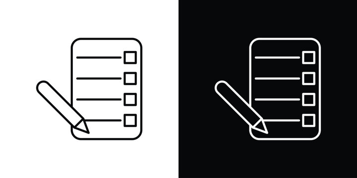 Feedback form icon concept vector. EPS10