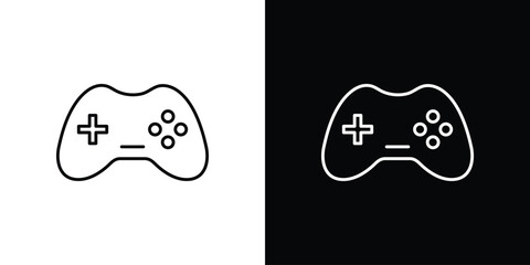 Game controller icon concept vector. EPS10 © Ro
