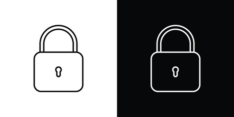 Lock icon concept vector. EPS10 © Ro