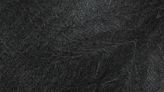 Dark textured surface with fine scratches, subtle patterns, and a worn rugged appearance. Grunge texture background animation.