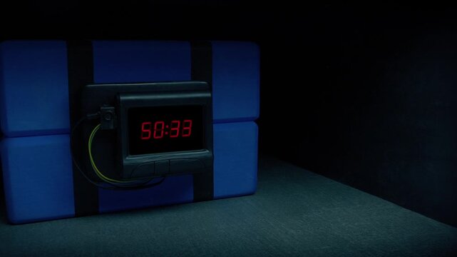Bomb Counting Down In The Dark
