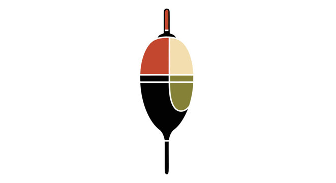 Fishing Float Vector Illustration