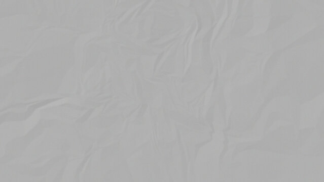 Gray crumpled paper background texture with soft folds and creases wrinkled smooth neutral monochrome grayscale. Resizable and editable, EPS 10.