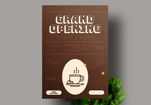 Grand Opening Flyer Template