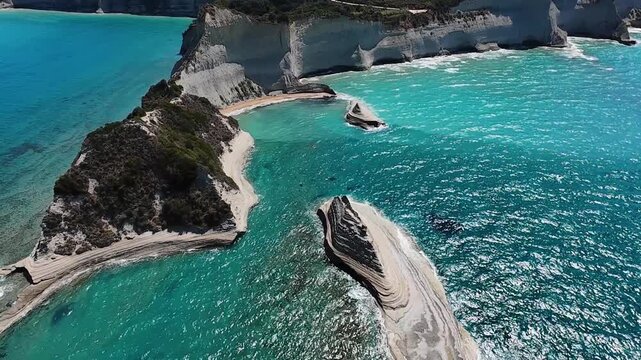 Cape Drastis, Corfu, Greece
