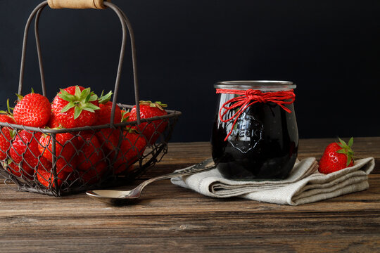 Marmelade Erdbeeren