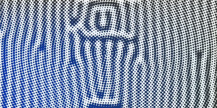 Halftone gradient. Dotted gradient, smooth dots spraying and halftones dot background seamless horizontal geometric pattern vector template set modern circle background modern