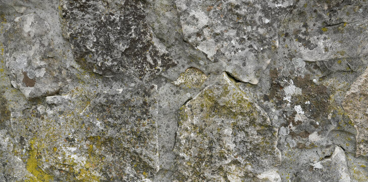 Muted Gray-Green Rough Stone Texture Background Organic Weathered Surface with Subtle Uneven Patterns Ideal for Detailed Abstract Backdrops