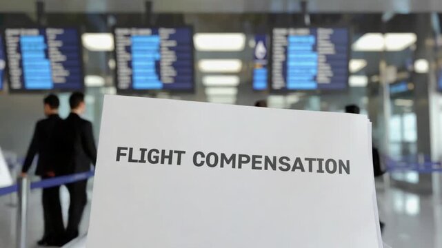 Flight compensation document.