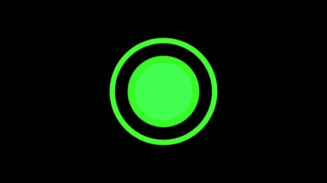 map HUD pin animation concept. location icon animation