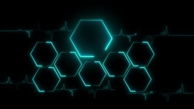 Ai tools or neon box. Multi function for Agentic AI technology motion background. Multi agent AI systems, Automate daily Tasks Smart AI solutions improve efficiency, on transparent background.