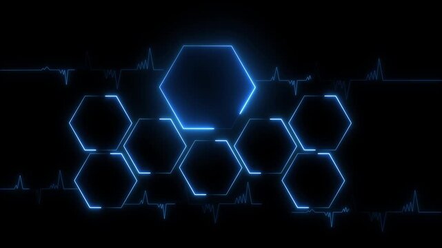 Ai tools or neon box. Multi function for Agentic AI technology motion background. Multi agent AI systems, Automate daily Tasks Smart AI solutions improve efficiency, on transparent background.