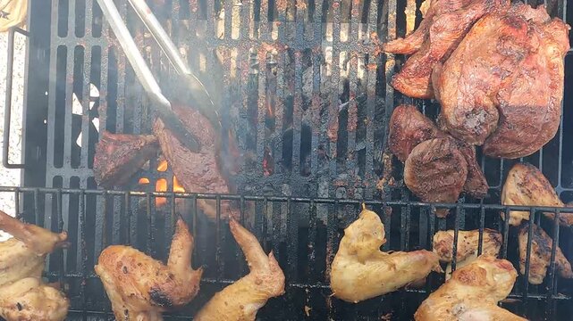 A backyard brazilian bbq 