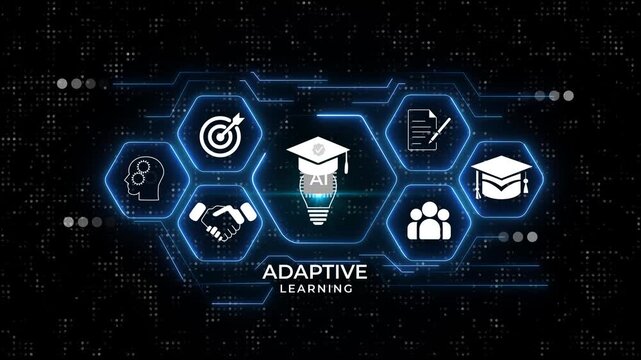 online education technology concept, E-learning education, internet lessons and online webinar, AI-enhanced learning with personalized courses. on transparent background.