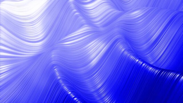 3d render vj loop Peaceful blue silk fabric featuring glittering particles suited for tranquil environments. Soothing flowing silk in shades of blue with twinkling accents designed for relaxation