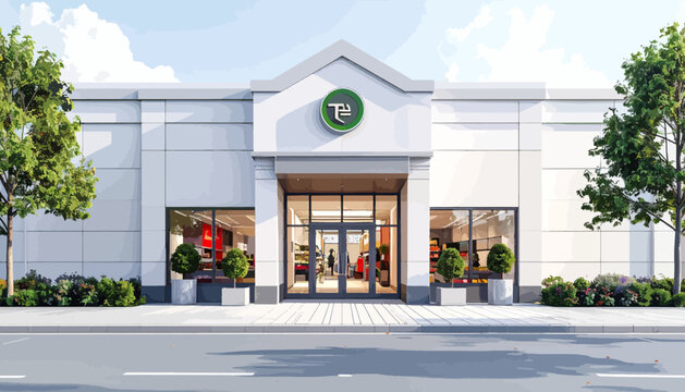 TJ Maxx storefront exterior view.