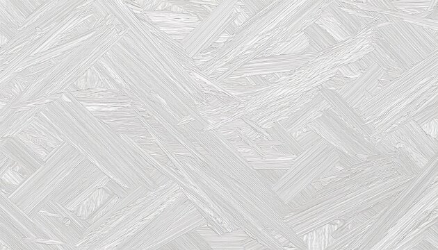 particle pressed wood panel osb oriented strand board texture background in light white cream grey color