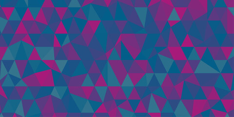 Obraz premium Colorful Geometric Abstract Background with Soft Triangle Pattern