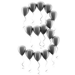 Obraz premium Globo plateado brillante con el número tres, aislado sobre fondo blanco; ideal para la celebración del tercer cumpleaños o aniversario, tanto para eventos como para tarjetas de felicitación.