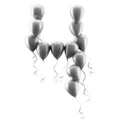 Obraz premium Globo plateado brillante con el número cuatro, aislado sobre fondo blanco; ideal para la celebración del cuarto cumpleaños o aniversario, tanto para eventos como para tarjetas de felicitación.
