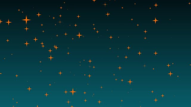 Glowing cc ball action background. Cyan color ball background. 4k video motion graphics