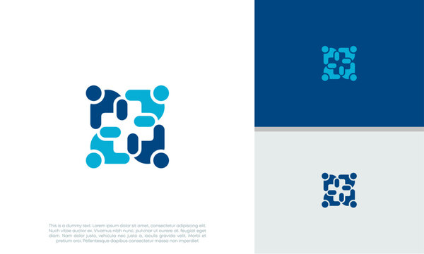 Human Resources Consulting Company, Global Community Logo	