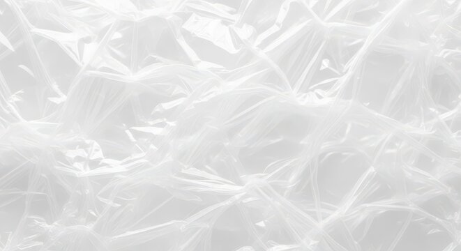 Closeup of clear plastic bubble wrap texture