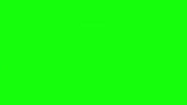 Downward Arrow Button Icon on Vibrant Green Background Minimalist Design