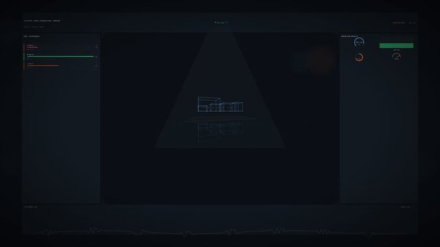 Digital Twin Blueprint Data Visualization Interface