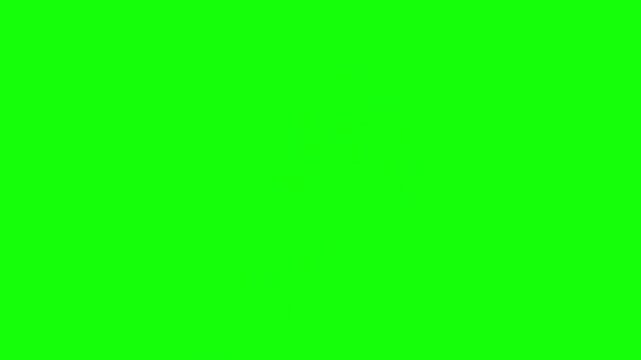 Upgrade button on green screen background