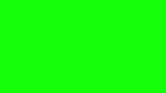 Upward Growth Arrows with Golden Star on Vibrant Green Background Minimalist Design