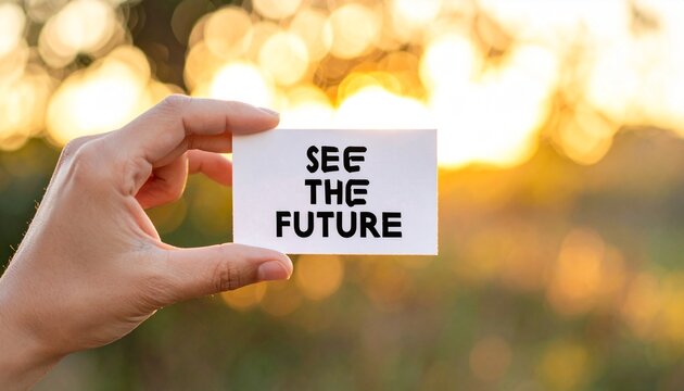 See the Future Concept: Vision and Possibility Visualization