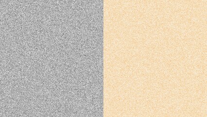 Fototapeta premium Background displays two vertical panels with a textured silver finish and a smooth beige surface area.
