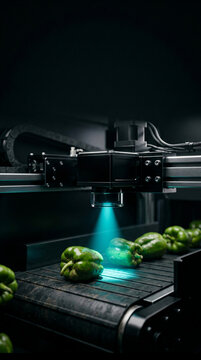 Automated Optical Sensor Quality Inspection on Food Conveyor Belt