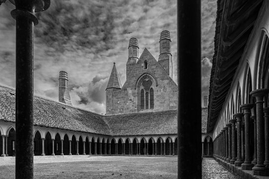 Le clo&icirc;tre du Mont Saint-Michel