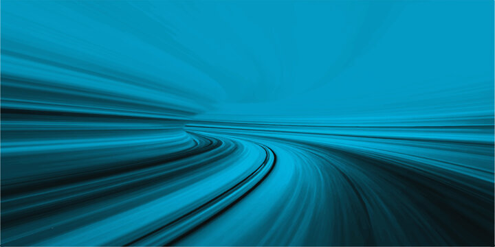 Abstract motion blur highway speed lights with fast night traffic journey movement background
