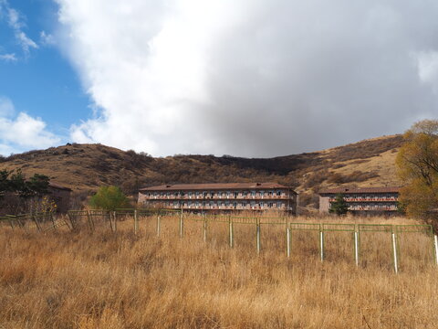 Abandoned Soviet Era Buildings in Jermuk, Armenia