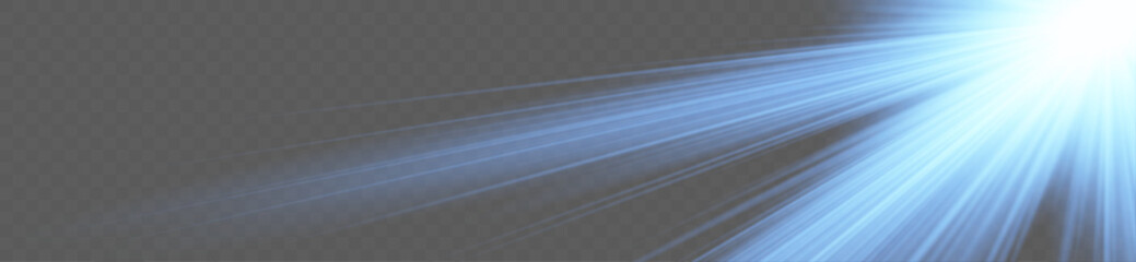 Abstract laser beam vector with magic glow, radiant light rays and sparkling effects, futuristic background with modern illumination and vibrant energy © arkadij_st