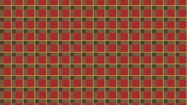 Tartan plaid pattern scrolling seamless looping background