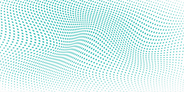 aqua gradient white dots background. vector illustration