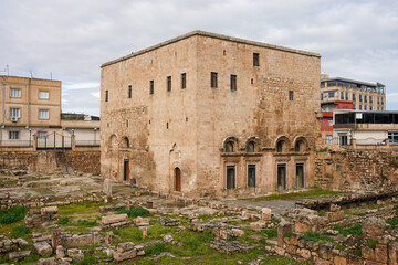 Fototapeta premium Church of Saint Jacob of Nisibis in Nusaybin, Mardin, Turkiye