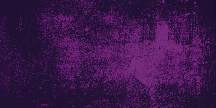 Abstract purple and pink grunge textured background with distressed paint, aged paper wallpaper surface, vintage dirty wall pattern design