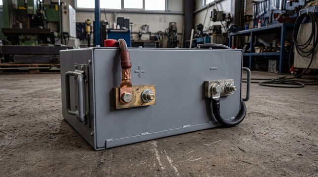 Large Format Industrial Lithium Iron Phosphate LFP Battery Block With Heavy Duty Technical Casing Design
