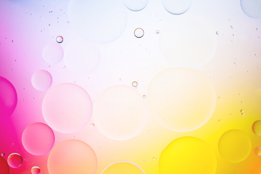 abstract background with bubbles